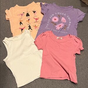 Set of Four J Crew Toddler Grill T-Shirts